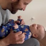 Meagan Martin Instagram - 5 months of Indy! Some of his favorite things to do are roll, put everything in his mouth, giggle, pull out grass, pet the animals, stare at his reflection, go on tours around the house (especially watching mama brush her teeth), hanging outside with daddy, babble, and blow bubbles! Love this little boy so much 💕!