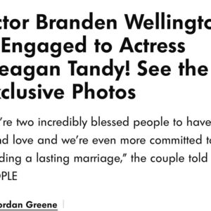 Meagan Tandy Instagram - Our journey to love has been a road God paved specifically for us. Along the way we’ve had precious moments, hard lessons and beautiful challenges; but through it all, we’ve chosen each other. Now it’s full speed ahead for the ride of a lifetime ❤️💍

___

Happy to share this moment with you all. Full engagement story now live on People.com @people