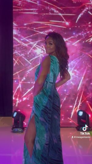Meagan Tandy Instagram - When you missed the red carpet and decide to have your moment in the spotlight anyway #fyp #redcarpet #event #trending #trendingsounds #makeup