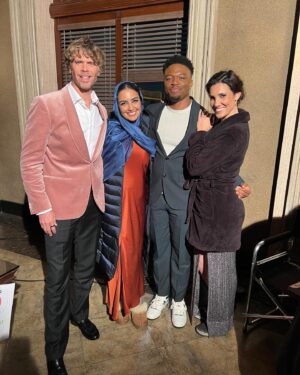 Medalion Rahimi Instagram - the final days on set of @ncisla ❤️ it’s taken me a while to post because of the many mixed emotions…I am humbled to have gotten the chance to work with some of the most talented and professional people in television. Some I’m lucky enough to call life long friends. What a thrill it has been to be apart of one the most celebrated shows on tv. There were tough moments, where the responsibility of playing this role and the complexity of emotions I felt about my character’s identity forced me to really take a look at myself and my own choices. I have always strived to pursue positive, honest representation of Muslims and Iranians, and sometimes there is a lack of those opportunities. The only way to really be heard is to be seen. And I hope Fatima made some of you feel seen and heard. I will continue to do my best to amplify our people’s voices and share our stories. I am eternally grateful to everyone at CBS and for my NCIS:LA family for this opportunity and for always making me feel safe and at home ❤️ And to the fans, you are what made this all possible. There is not enough thank yous in the world to express my gratitude. Thank you thank you thank you