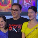 Medha Shankar Instagram - Celebrating the genius of Sir Vidhu Vinod Chopra and 45 years of his exceptional cinema. Always a pleasure to meet you @anupama.chopra Ma’am. @vidhuvinodchoprafilms #legend #45yearsofVVC Outfit: @devyanimehrotraofficial