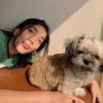 Medha Shankar Instagram - When you don’t give me attention.......I take it🤓🐶 #shelovesme #shejustlikesherspacemore . . . . . #dogsofinstaworld #doggylovers #explorepage