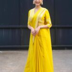 Medha Shankar Instagram - Aap logo ke pyar ne surajmukhi bana diya🌻 Team #12thFail on @saregama_official @vidhuvinodchoprafilms @vikrantmassey MUA Hair- @symone.neilson_mua_hair Wearing - @madzinlabel Stylist - @malvikabajaj Team- @sanjamkaur92 @___haywire Jewellery- @the_jewel_gallery