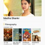 Medha Shankar Instagram – Did you know the song “Bolo Na” (Film version) is sung by @medhashankr herself in the movie 12th Fail, which also ranks #1 in the list of Top Rated Indian movies on IMDb as of January 2024 ✍️🎶

Having garnered all the praise for her performance as Shraddha, here’s more of her filmography that you can add into your watchlist and enjoy 🍿

🎬:
12th Fail | Disney  Hotstar
Max, Min and Meowzaki 
Dil Bekaraar | Disney  Hotstar
Shaadisthan | Disney  Hotstar