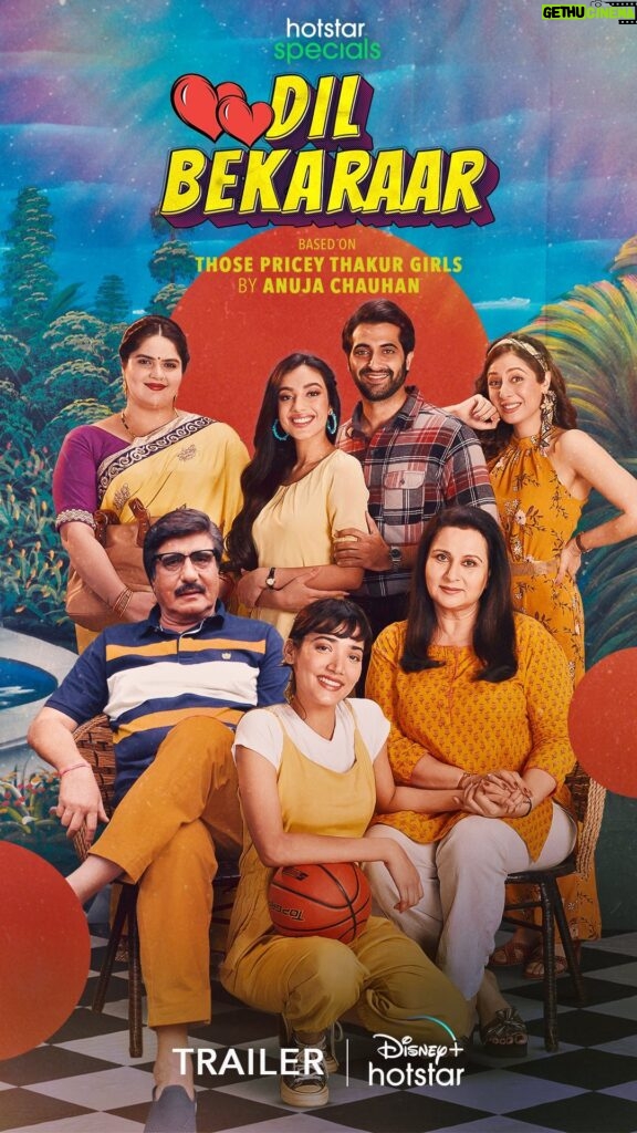 Medha Shankar Instagram - Here’s the Trailer of my new show🥳 Based on the Bestseller, ‘Those Pricey Thakur Girls’ by @anuja.chauhan ❤️ The Thakur family would like to invite you into their crazy world. Dil Bekaraar, starts Nov 26. Save the date and RSVP to the 80s. 🤗 #HotstarSpecials #DilBekaraar #ComingSoon. @disneyplushotstar @akshay0beroi @sahherbambba @anjalidineshanand @sukhmanisadana @medhashankar @padminikolhapure @rajbabbarmp @poonam_dhillon_ @alekhsangal @Smruti.shinde4271 @Bobbyarora7078 @Sobo_films @sobofilmspvtltd @tarun_mansukhani @anuja.chauhan suhelseth @iamchandrachursingh @habib_apri @kavishsinha @onmykayroll