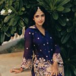 Meenakshi Dinesh Instagram - 🪻 Wearing @sakhi_by_athira pc @sour__v
