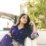 Meenakshi Dinesh Instagram - 🪻 Wearing @sakhi_by_athira pc @sour__v