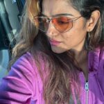Meera Anil Instagram - When u r n love with the colour of ur attire❤️❤️❤️❤️🥰🥰🥰 OFF TO SUGARLAND TEXAS⭐️⭐️