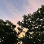 Meetha Raghunath Instagram – I wonder what love is.

Is it watching the world together,
And seeing the same sky?

Maybe that is what love is –
Purple skies and a matter of time.

🌤