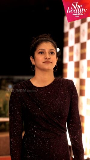 Meetha Raghunath Instagram - The stunning @the.meethling graced the She Beauty Awards ‘24 Red-Carpet in ultra-glam style vibing to the glory of the event with her amazing persona!
.
.
Video Courtesy: @withlovephoto_graphy 
.
.
Sponsored by @9skinofficial 
@nayanthara @wikkiofficial @daisymorgan.official 
In association with @touronholidays 
.
.
#sheindia #shebeauty #9skin #sheawards