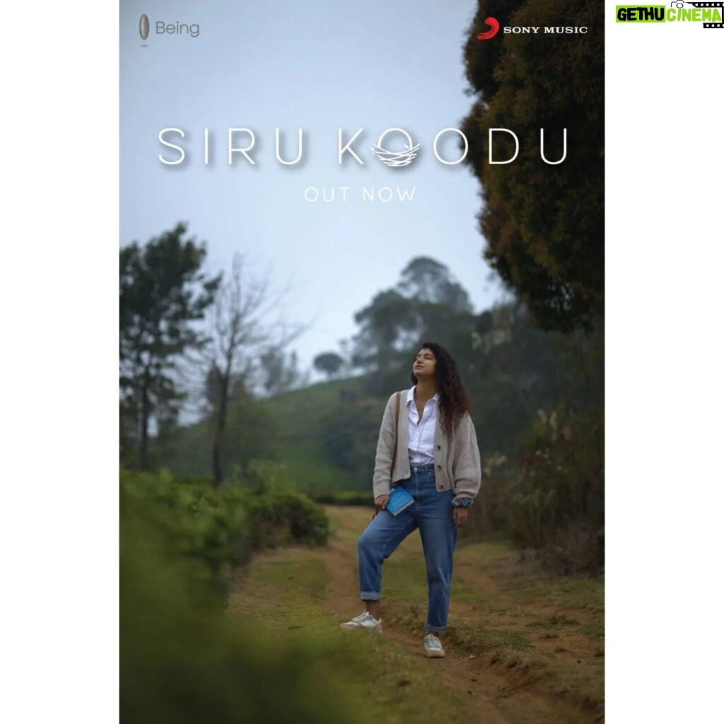 Meetha Raghunath Instagram - In my #Sirukoodu ! 🪹❤️ A @darbukasiva musical 🎼 ➡️ https://SMI.lnk.to/SiruKoodu @being.productions @the.meethling @mallikaarjundop @aadit_maran @asalkolaar @sukanyavaradharajan_ @karthiknetha_official #Home #Peace