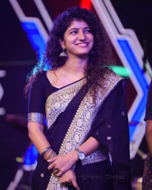 Meetha Raghunath Instagram - @the.meethling at Good Night movie promotion 🎥❤️✨

#goodnight #movie #tamilcinema #tamilmovie