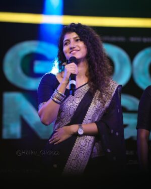 Meetha Raghunath Instagram - @the.meethling at Good Night movie promotion 🎥❤️✨

#goodnight #movie #tamilcinema #tamilmovie