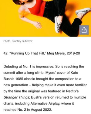 Meg Myers Instagram - ♥️ @billboard