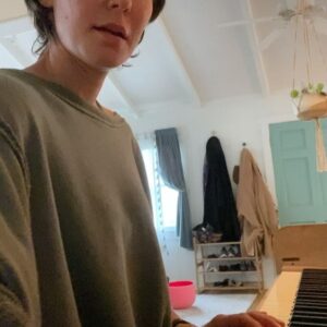 Meg Myers Instagram - As promised here’s a couple clips of a new song I’m in the process of writing.. 

One of the biggest programs or addictions I am in the process of overcoming is the addiction to fear that something is always wrong and that I need something outside of me to fix it. When in reality there’s nowhere to get to because i already have everything I need right now and anything extra that comes into my life that is worthwhile, can only come from this place of awareness, and i don’t want it because I’m missing something right now.. I already have everything I need and I’m just open to receiving more..

Easier said than done for so many of us. Especially when we are going through life crisis. Just continuing to break down the walls of conditioning and it’s beautiful and painful and all of the things and I wanted to share:)

But yea, if we can’t find acceptance for where we are night now in this moment and find gratitude for what is already here, nothing external will ever truly make us happy🙏❤️‍🩹