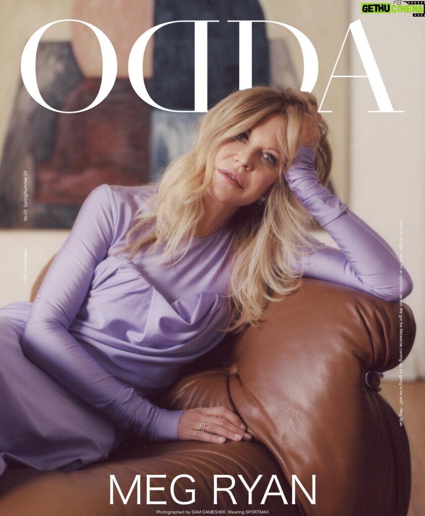 Meg Ryan Instagram - @oddamagazine