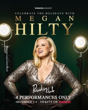 Megan Hilty Instagram - NYC! Get into the Holiday spirit (while enjoying some Holiday spirits 🍸) with me at the Paradise Club December 1-4! 🌲