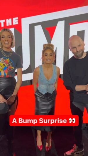 Megan O'Brien Instagram - @meganmorantwwe and @notsam are ready to go LIVE for #WWETheBump at #WWEWorld… but they’re not alone… 👀😏