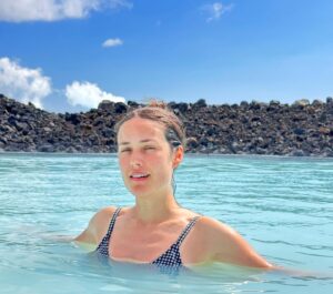 Megan Boone Instagram - There is nothing in this world I’ve enjoyed more than soaking in the run off of this Icelandic power plant (generally portrayed on Instagram like picture 3). #geothermal #bluelagoon #cleanenergy