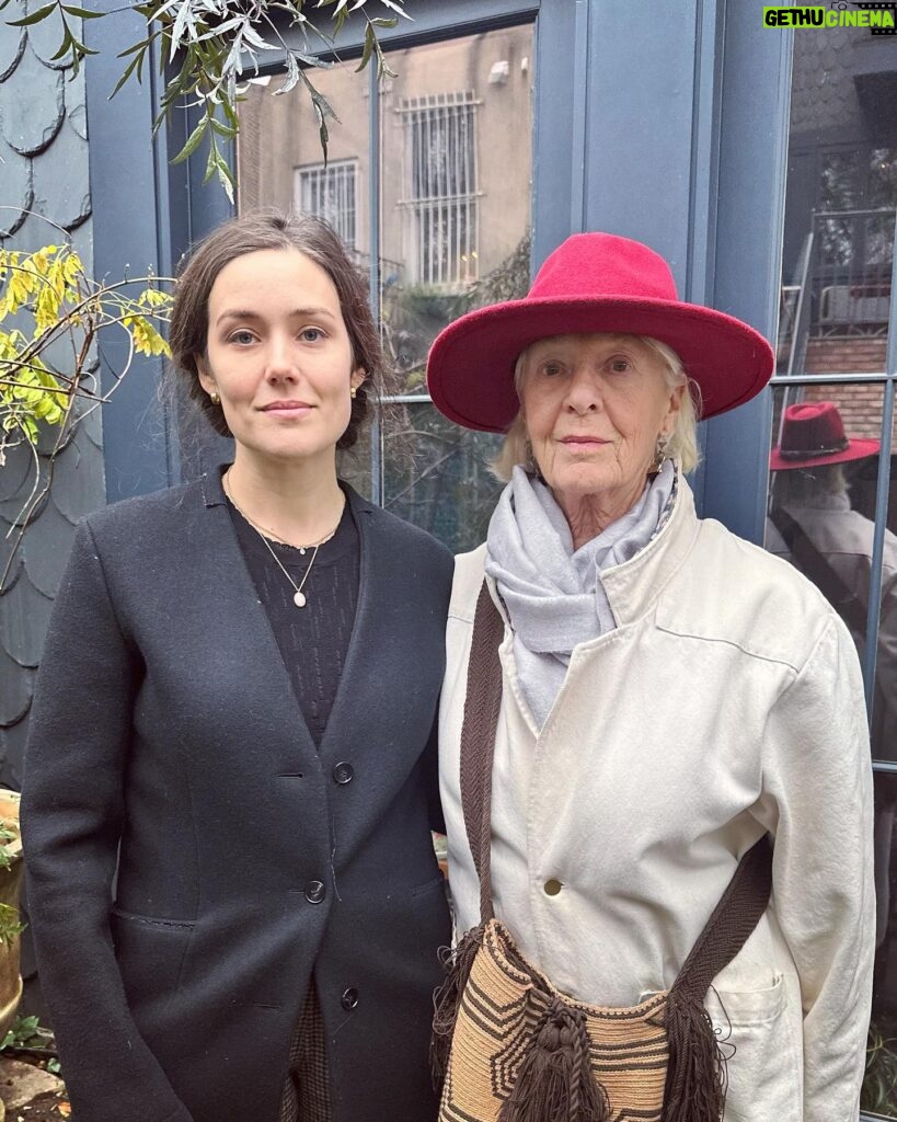 Megan Boone Instagram - It was incredibly lovely to have time with Jane Alexander today. She has been my most encouraging mentor, and a woman who played a major role in my early life as an actress, as well as an ongoing companion in environmental conservation work. I’m really grateful to her.