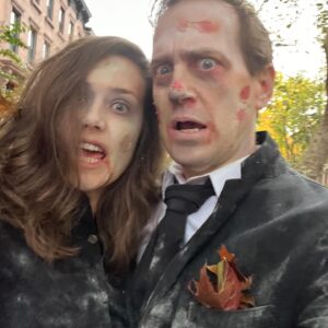 Megan Boone Instagram - Zombies and AI 🧟‍♀️