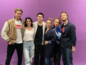 Megan Follows Instagram - My three fake sons. Not too shabby. Had a blast reuniting with this wonderful group. @tobyregbo @jspencermac @nick.slater @rosevictoriawilliams @jonnykanyon @torrancecoombs @rachieskarsten @adelaidekane and the one and only Anna Popplewell and Craig Parker #dreamitcon #reign #paris #catherinedemedici