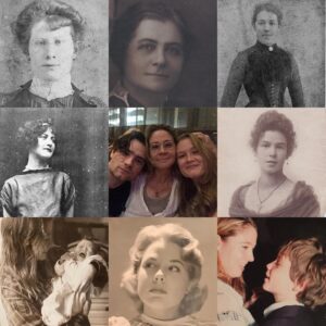 Megan Follows Instagram - Let’s honour and take care of them. 
Mother’s. My grandmother’s, my mother’s, mine and my children’s.  #strongwomen #motherhood #love #family #nuture #universalchildcare