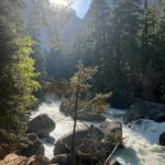 Megan Nicole Instagram - This waterfall/rainbow moment deserved a spot on the feed 🩵Yosemite with friends was 10/10