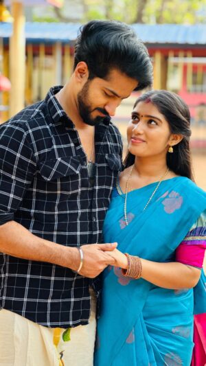 Megha Mahesh Instagram - Happy one year anniversary to #sanjulachu💕💕 
Thanking everyone for your immense support. 
And special thanks to all fan pages of Sanjulachu.
This reel is specially dedicated to #sanjulachu💕💕 lovers 
.
📸: @siva._sankar._ 
.
.
.
.
.
.
#oneyearanniversary #mizhirandilum #sanjulachu💕💕 #love 
 #reels #reelsinstagram #instagram #trending #viral #explore #love #instagood #explorepage #tiktok #reelitfeelit #india #follow #photography #sanjulachu💕 #reel #instadaily #followforfollowback #reelsvideo #likeforlike  #like #fashion #memes #foryou #reelkarofeelkaro