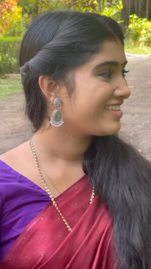 Megha Mahesh Instagram - Thank you @bauble.jewels for sending me these beauties 
And that lil Krishna earring is my personal favourite ❤️ 
Get your favourites from @bauble.jewels 
.
.
.
.
.
.
.
.
.
.
.
.
.
.
.
.
.
.
.
.
.
.
.
.
.
.
.
.
.
.
.
.
.
.
.
.
.
- [ ] #meghamahesh #reels #reelsinstagram #instagram #trending #viral #explore #love #instagood #explorepage #tiktok #reelitfeelit #india #follow #photography #sanjulachu💕 #reel #instadaily #followforfollowback #reelsvideo #likeforlike  #like #fashion #memes #foryou #reelkarofeelkaro #music #insta #instagramreels #lachu