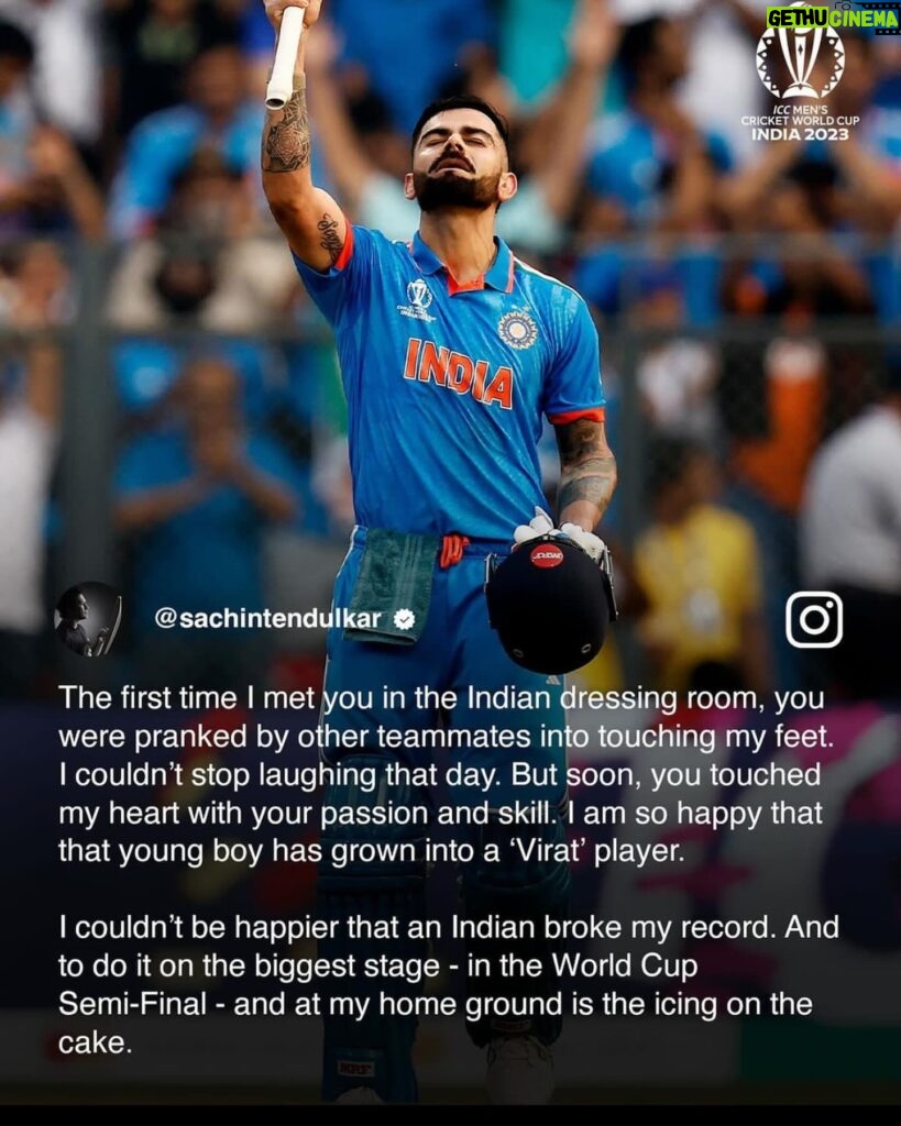 Megha Daw Instagram - Dear VK❤️you're a legend..you are the perfect combo of absolute class and grace…✨ Be it batting,feilding,bowling,wicket kipping,running between the wickets,motivating others and also during captaincy…you always give your best in everything on the field..I respect you🙌you are always my favorite and you will be in my heart no matter what...!!❤️❤️ Heartiest Congratulations for all the World Records that you have created as well as the records you have broken...!❤️🙌Thank you so much for everything that you have done…your dedication,passion,selflessness inspires us…KING,you’re going to be remembered till the end of Sports of the World!!🙌🌍 #goat #kingkohli #therunningmachine #viratkohli And lastly One thing that hurts beyond repair….that will i be privileged to watch you play in the next World Cup after 4 years ?💔 :) @virat.kohli