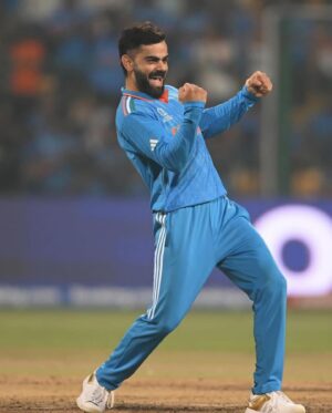 Megha Daw Instagram - Dear VK❤️you're a legend..you are the perfect combo of absolute class and grace…✨
Be it batting,feilding,bowling,wicket kipping,running between the wickets,motivating others and also during captaincy…you always give your best in everything on the field..I respect you🙌you are always my favorite and you will be in my heart no matter what...!!❤️❤️
Heartiest Congratulations for all the World Records that you have created as well as the records you have broken...!❤️🙌Thank you so much for everything that you have done…your  dedication,passion,selflessness inspires us…KING,you’re going to be remembered till the end of Sports of the World!!🙌🌍
#goat #kingkohli #therunningmachine #viratkohli 
And lastly One thing that hurts beyond repair….that will i be privileged to watch you play in the next World Cup after 4 years ?💔 :)

@virat.kohli