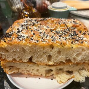 Meghan Tonjes Instagram - I made so much food today. But, this bread I baked was so good that I just got out of bed to make a sandwich because I couldnt stop thinking about it. I swear when I put that dough in the oven I thought it was about to be a disaster. But, look at life.
