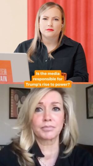 Meghan McCain Instagram - ALL NEW bonus episode with Laurye Blackford of The Circus on Showtime. Watch now on YouTube! 

What do YOU think? Is the media responsible for giving Trump power? 

#citizenmccain #meghanmccain #trump