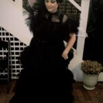 Meghan McCain Instagram - Happy Halloween from Wednesday Addams who can’t dance. (Video from our party on Saturday) 🎃👻🤣