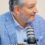 Meghan McCain Instagram - Ted Cruz lives rent free in Jimmy Kimmel’s head 🏀👀 ALL NEW episode with Ted Cruz out now streaming on Spotify, Apple Music, and YouTube. #meghanmccain #citizenmccain #tedcruz #jimmykimmel
