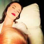 Meghan Ory Instagram - To all the mommas out there who are all dressed up but trapped in a chair with a baby 😂 #happymothersday❤️