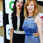 Meghan Ory Instagram - It’s rainy and cold today….Reminiscing to dress up day wearing beautiful clothes. Styled by the fabulous @cristinaehrlich @j_mendel dress & gorgeous date @marghelgenberger @cbstv ❤️