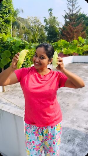 Meghna Vincent Instagram - Ente kutty adukkala thottam 🪴🪴🪴🧑‍🌾