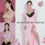 Megumi Instagram - @peachjohn_official 30周年企画にモデルで参加させて頂きました🌹 ランジェリーを通して女性にワクワクを届ける唯一無二の ブランドです。 心からおめでとうございます💐