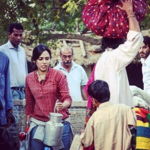 Mehreen Jabbar Instagram - Some lost behind the scenes photos of Ramchand Pakistani rediscovered. The last photo is of Fazal with Premchand who’s story the film was loosely based on. @mohammedahmedsyed @capitalkpictures @nanditadasofficial @zhalay @rashidhfarooqi @fazalhussainofficial
