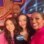 Mekia Cox Instagram - FAMILY FEUD!!! Had fun with these guys last night! @therookieabc #therookie
