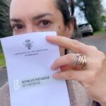 Melânia Gomes Instagram - Com voto antecipado ou só no dia 10 de Março, VOTEM. Nem que seja em branco... Abstenção é que não!