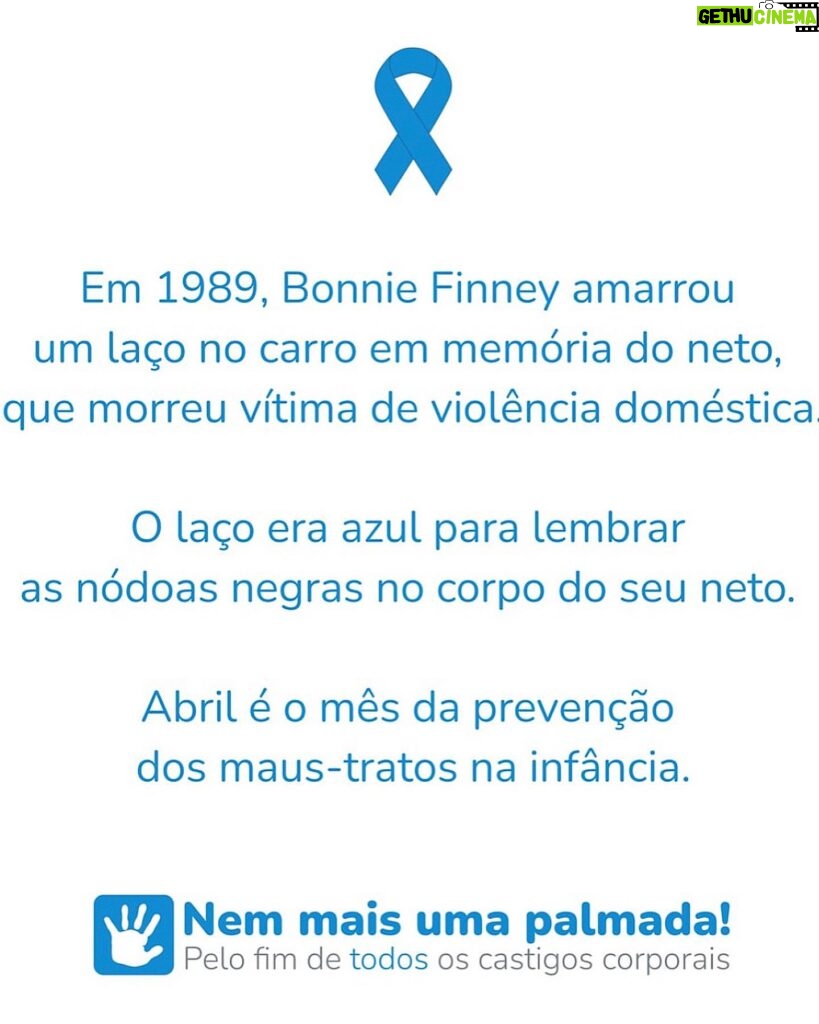 Melânia Gomes Instagram - São várias as associações, instituições, estruturas, que assinalam este mês, mas mais importante do que isso, que trabalham todos os dias por esta tão nobre causa. A todas elas, OBRIGADA! A prevenção será sempre o melhor caminho. Informação, para uma maior consciência e PREVENÇÃO, sempre! Seguimos, juntos, com força e esperança, POR ELAS 💙 (Pelas crianças)! #háesperança #abrilmesdaprevencaodosmaustratosnainfancia #abrilazul @nemmaisumapalmada @apav_online