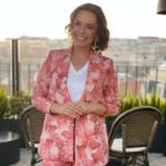 Melânia Gomes Instagram - Check the @melaniagomes look with our printed suit. Perfect for the upcoming season. #SS24 #PV24 #anasousaoficial #anasousa #womencollection