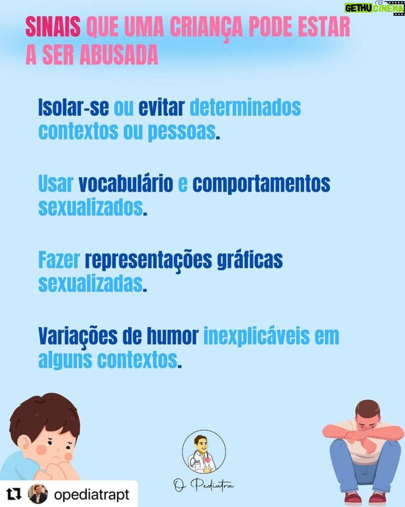 Melânia Gomes Instagram - VIOLÊNCIA SEXUAL CONTRA MENORES - @opediatrapt with @use.repost 📌Ficam aqui apenas alguns pontos prévios: - A prevenção não é um dever das crianças... é responsabilidade dos adultos! - A prevenção não se alcança numa conversa... prepara-se ao longo dos anos! - O abuso sexual de crianças é crime! - A responsabilidade é sempre de quem abusa! - As crianças não tendem a criar ou inventar experiências que nunca vivenciaram! - Mulheres também abusam sexualmente de crianças! 📌A violência sexual contra menores pode dividir-se em dois grandes grupos: COM CONTACTO FÍSICO violação e outros atos penetrativos, carícias, toques. SEM CONTACTO FÍSICO Assédio verbal sexualizado, exposição a filmes e conteúdos pornográficos, coação e aliciamento de crianças a terem contactos sexuais, produção e divulgação de Materiais de Abuso Sexual de Crianças (grooming online) através do qual, quem abusa, leva a criança a acariciar-se ou penetrar-se. 📌MITOS E CRENÇAS Tudo isto são crenças erradas e que fazem com que as crianças continuem a ser abusadas... sem ninguém se aperceber! - “Só acontece aos outros” - Acontece só em alguns grupos - A criança partilha que foi vítima - As crianças falam com as pessoas cuidadoras sobre tudo - Os adultos conseguem detetar que a criança foi vítima - Terá sido um episódio pontual - Algumas formas de abuso sexual “são brincadeiras normais entre crianças” - A criança não se vai lembrar devido à idade 📌CÓDIGO PENAL Genericamente, os crimes sexuais contra crianças têm natureza pública e a sua denúncia é obrigatória para os profissionais, e pode ser feito por qualquer cidadão. Para a denúncia, não é necessário haver prova. Basta ter conhecimento do crime, ou suspeita do mesmo, para comunicá-lo às autoridades e, para tal, não é necessário que se apresente qualquer material probatório. Ou seja, quem denunciar pode e deve apresentar o máximo de informações que tiver conhecimento, mas a carência de provas não impede a denúncia. Post baseado no documento “Princípios básicos para a prevenção da violência sexual contra crianças.” #opediatra #opediatrapt #bebes #crianças #jovens #abusosexual #violenciasexual #saude #medicina