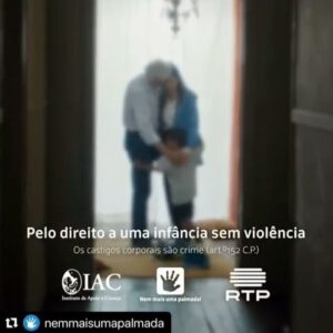 Melânia Gomes Instagram - #Repost @nemmaisumapalmada with @use.repost
・・・
Dia 30 de Abril é o Dia Internacional para a Eliminação dos Castigos Corporais às Crianças.

Segundo a OMS e a UNICEF, 6 em cada 10 crianças a nível mundial (1 bilião), entre os 2 e os 14 anos, são sujeitas a castigos corporais diariamente por parte dos seus cuidadores, sendo que 17% das crianças já sofreram castigos corporais severos, que incluem bater na cabeça, cara, orelhas ou sofrer golpes violentos e repetidos.

A legalidade ainda existente dos castigos corporais em tantos países (quer em contexto escolar, quer em contexto familiar) é o reflexo do status inferior das crianças, consideradas propriedade e «menos que pessoas» em vez de detentoras de plenos direitos. 

Portugal é um dos 65 países onde os castigos corporais são crime em todos os contextos. Infelizmente, ao contrário de alguns desses países, grande parte da população desconhece a lei, e os castigos corporais, sobretudo em contexto familiar, ainda são comuns.

Mas é chegada a altura de eliminar de vez todos os castigos corporais contra as crianças. 

(Produção @manytakes)