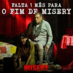 Mel Lisboa Instagram - 🔪🥲 FALTA 1 MÊS PARA O FIM DA SAGA DE MISERY NO TEATRO 🥲🔪 Paul Sheldon enfrenta o desafio de uma vida: dar um novo fim à sua amada personagem, Misery. Será que ele conseguirá satisfazer “todos” os fãs com um desfecho épico? Acompanhe essa jornada cheia de suspense e reviravoltas! 🎭 Visto por mais de 40 mil pessoas, Misery é um espetáculo estrelado por Mel Lisboa (@mellisboa), Marcello Airoldi (@marcelloairoldi) e Alexandre Galindo (@alexandregalindo1) com sessões às sextas às 20h30, sábados às 20h e domingos às 17h. 🎟 INGRESSOS DISPONÍVEIS NO LINK DA BIO #Misery #StephenKing #TeatroTuca #MelLisboa #MarcelloAiroldi #AlexandreGalindo #EditoraSuma #SP