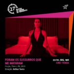 Mel Lisboa Instagram - Hj o nosso longa #ForamOsSussurrosQueMeMataram estreia na #MostraTiradentes . E eu tô chegando! Vivaaaa!!! 🌟 Roteiro e direção de @arthurtuoto