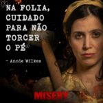 Mel Lisboa Instagram - A querida Annie Wilkes deixou um recadinho para os foliões 📝 Fofa, né? 😍 Ah! Ela também conta que não teremos apresentação de Misery nos dias do carnaval! MISERY estará de volta a partir do dia 16/02 🗓️ 🔪 MISERY - Em cartaz no Teatro Tuca, em São Paulo, a peça tem sessões às sextas às 20h30, sábados às 20h e domingos às 17h. Estrelado por Mel Lisboa (@‌mellisboa), Marcello Airoldi (@‌marcelloairoldi) e Alexandre Galindo (@‌alexandregalindo1). 🎟️ INGRESSOS DISPONÍVEIS NO LINK DA BIO - CURTA TEMPORADA . . . #Misery #StephenKing #Carnaval #VendasAbertas #TeatroTuca #MelLisboa #MarcelloAiroldi #AlexandreGalindo #EditoraSuma #SP